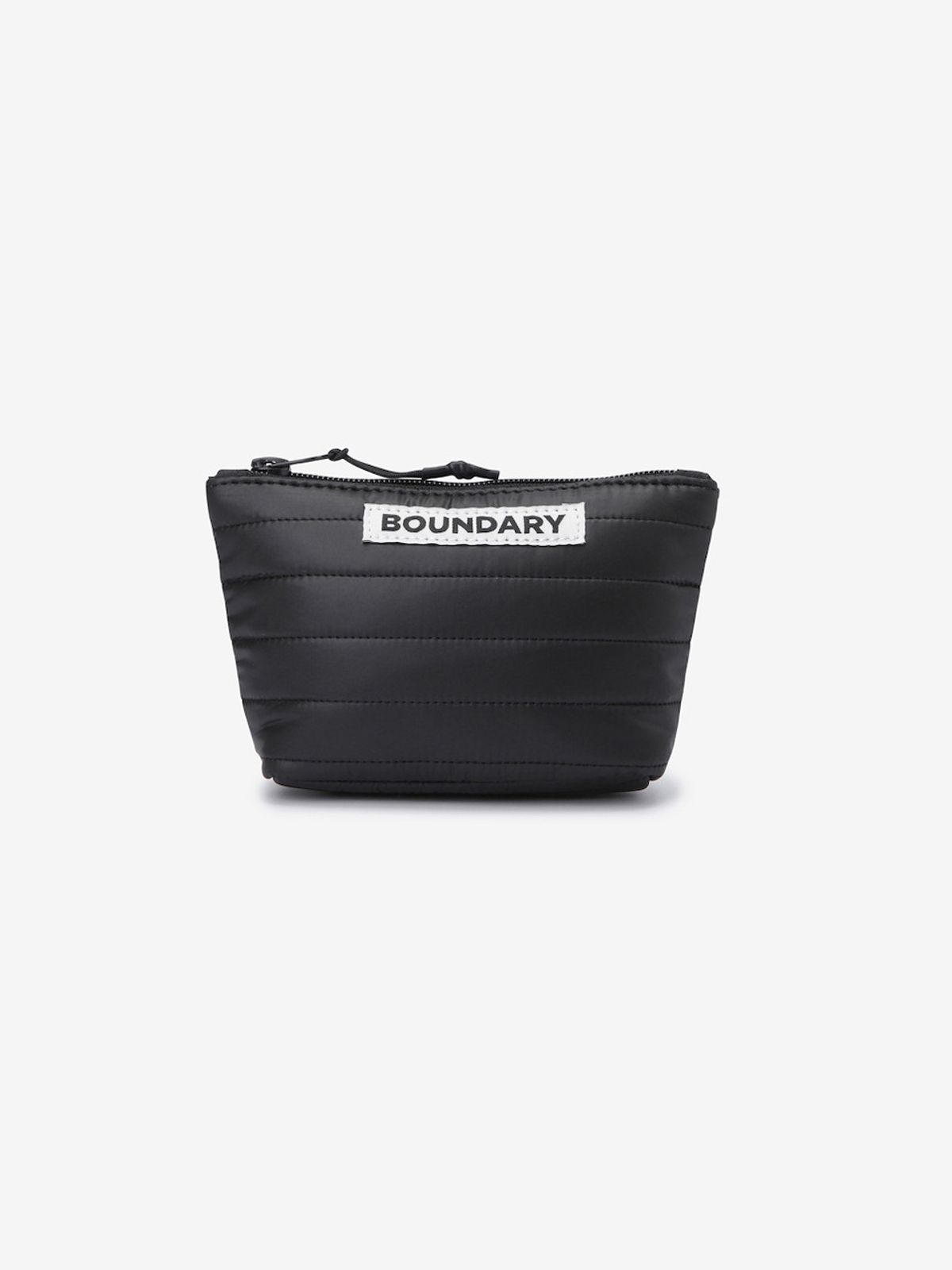 바운더리(BOUNDARY) SYMBOL POUCH(SMALL) BK_B253PHX008
