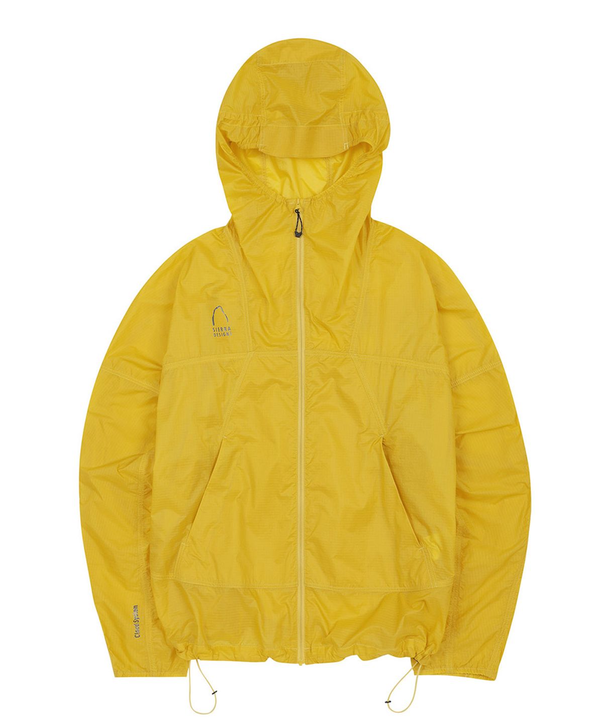 시에라디자인(SIERRA DESIGNS) 그랜드마더십(GRAND MOTHERSHIP) 경량 윈드쉘 자켓 YELLOW