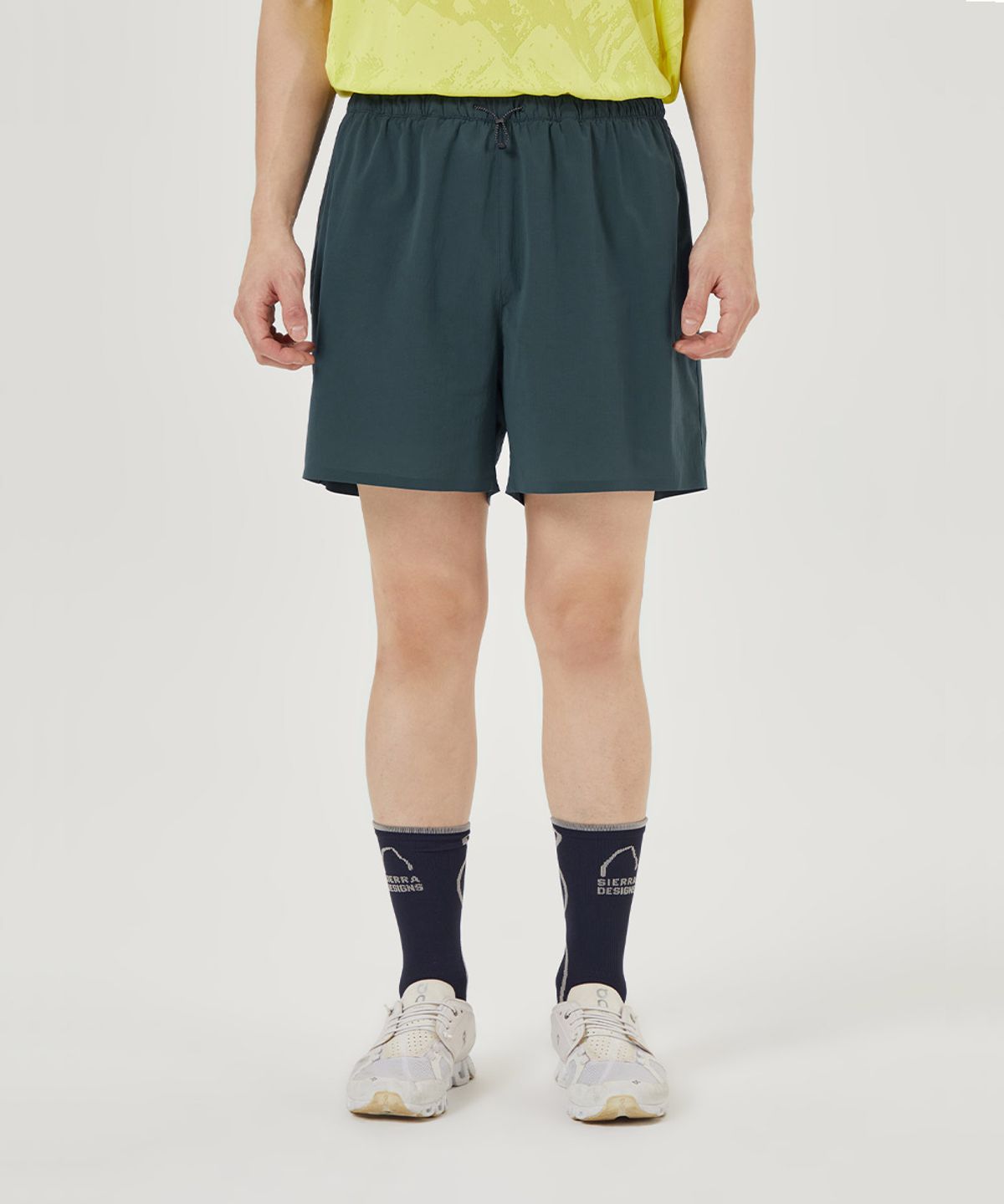시에라디자인(SIERRA DESIGNS) 에어피크(AIRPEAK) 5.5인치 쇼츠 DEEP BLUE GREEN