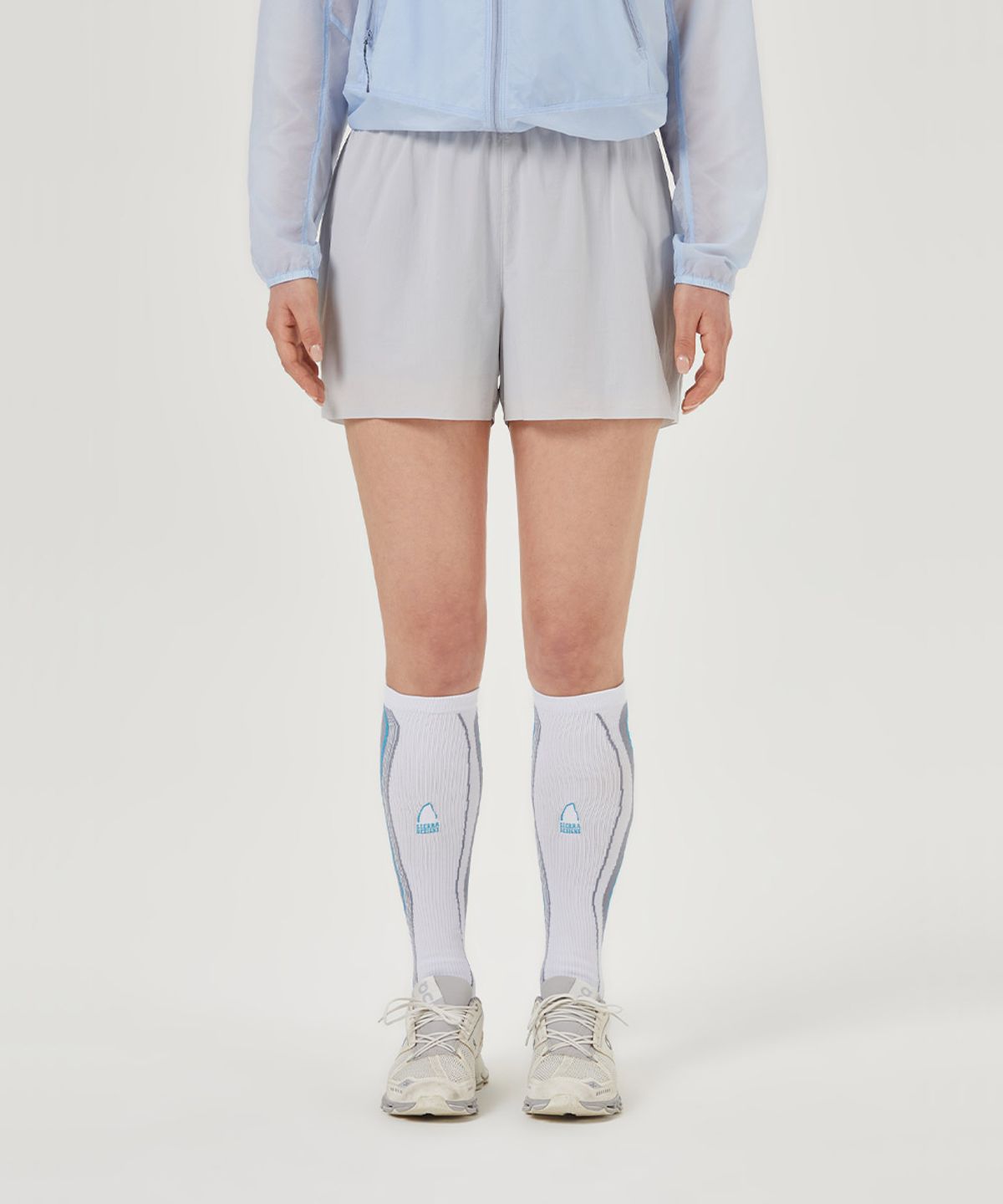 시에라디자인(SIERRA DESIGNS) W) 에어피크(AIRPEAK) 4.5인치 쇼츠 LIGHT GREY