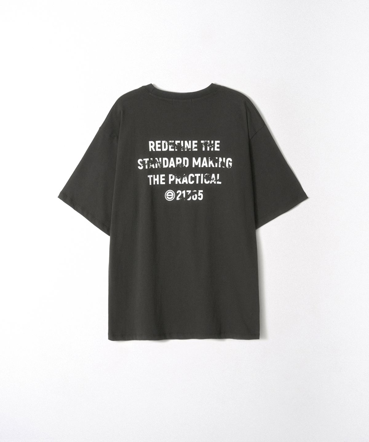이지오(EZIO) Misprint T-shirt_Charcoal