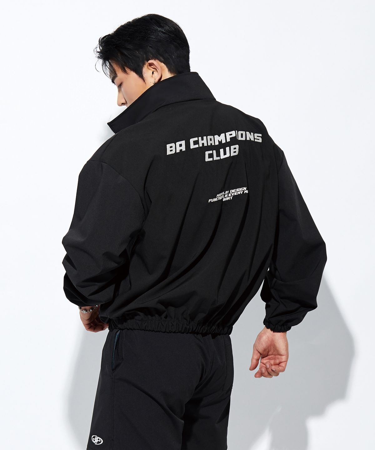 베트랙트(BATTRACT) BA 챔피언스 클럽 베트 로고 데일리 윈드 브레이커 [BLACK]