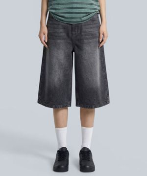 콜 워싱 7부 버뮤다 데님 쇼츠 팬츠 3 Color [ANSD_8001]