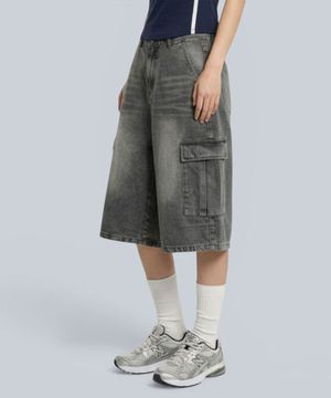 클락 카고 7부 버뮤다 데님 쇼츠 팬츠 5 Color [ANSD_8501]