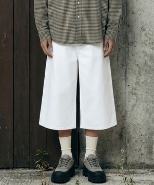 앨런 7부 버뮤다 코튼 쇼츠 팬츠 2 Color [ULZP_7001]