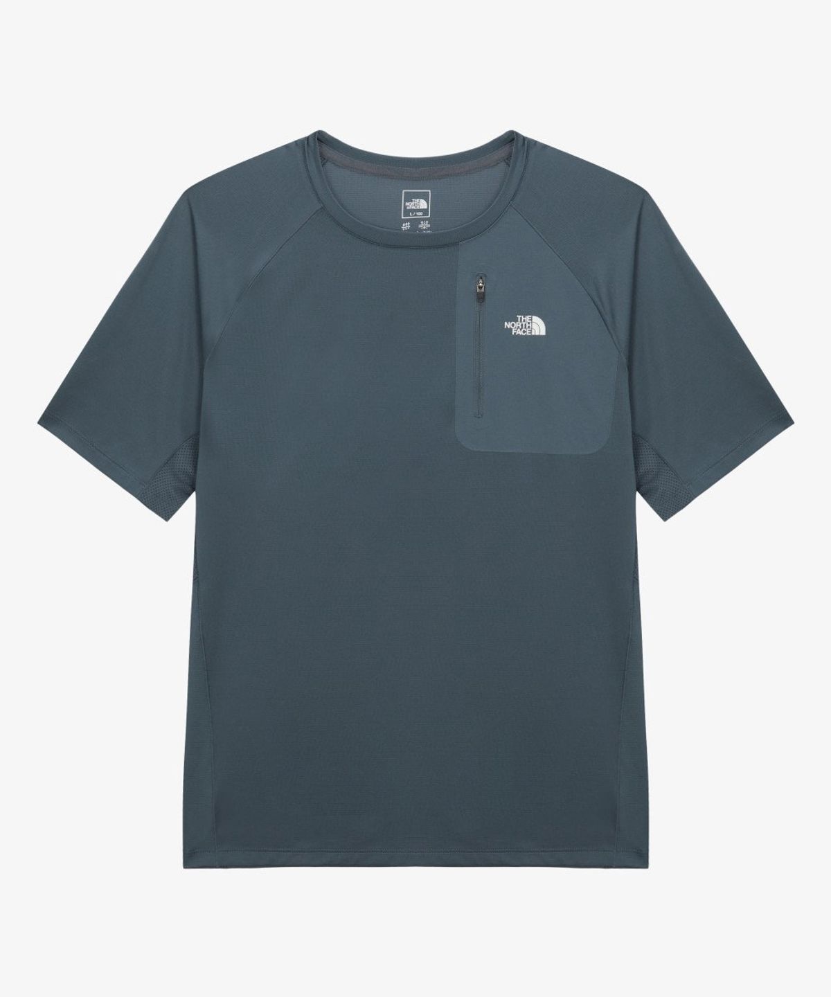 노스페이스(THE NORTH FACE) NT7US06B 남성 베인 반팔 티 SMOKE BLUE