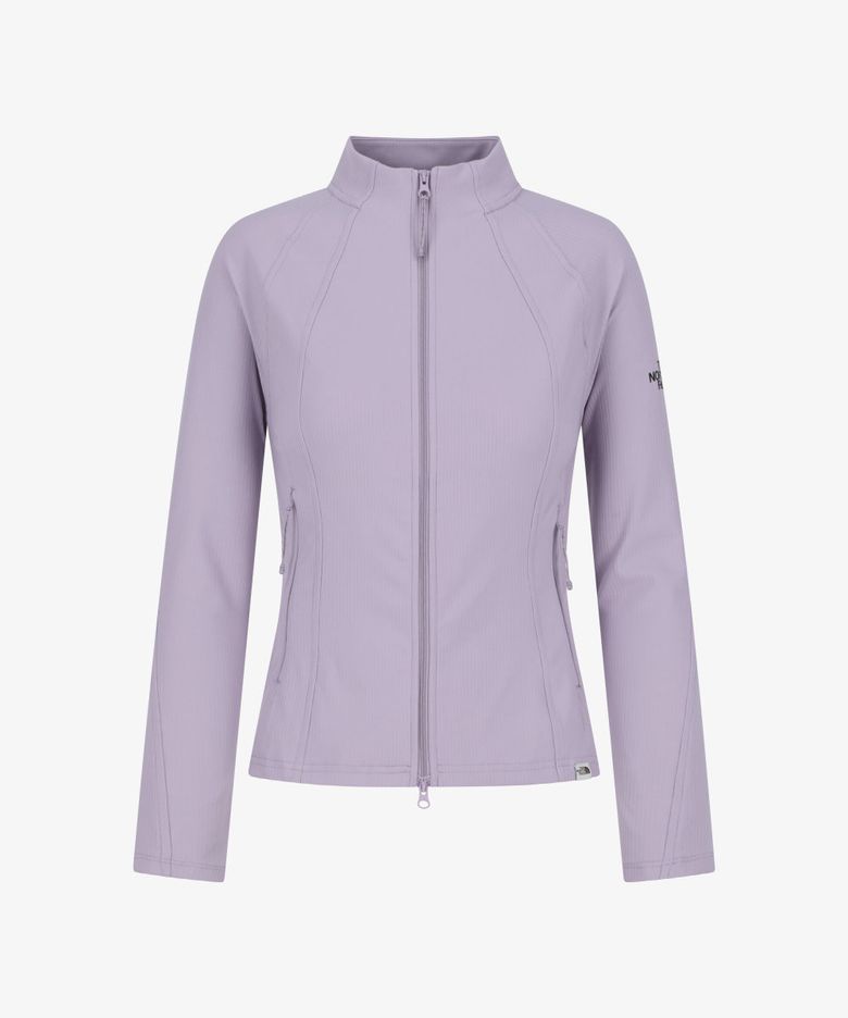 NJ5JS32L 화이트라벨 여성 벨로라 집업 MISTY LILAC