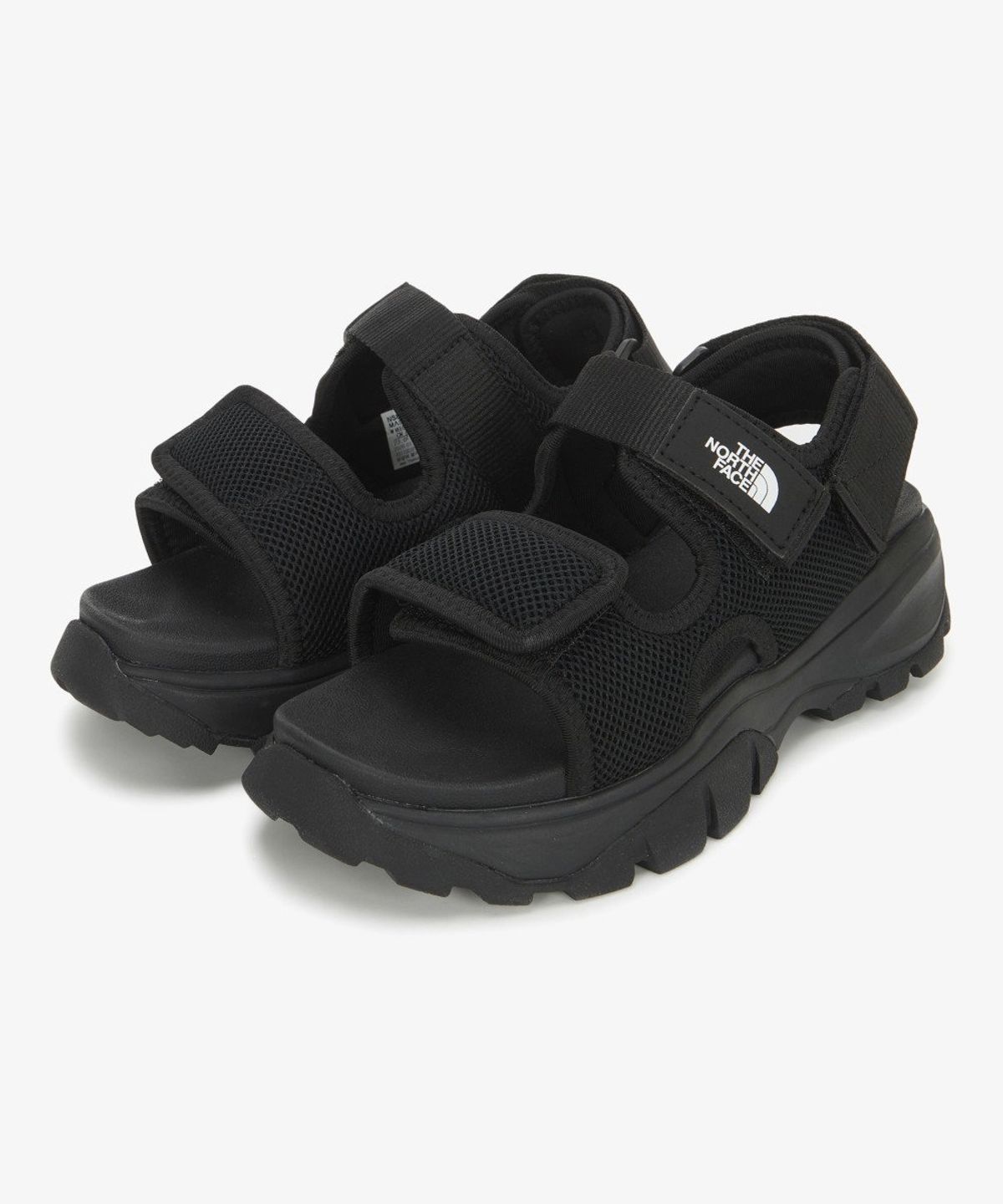 노스페이스(THE NORTH FACE) NS82S04A 여성 벨크로 샌달 BLACK