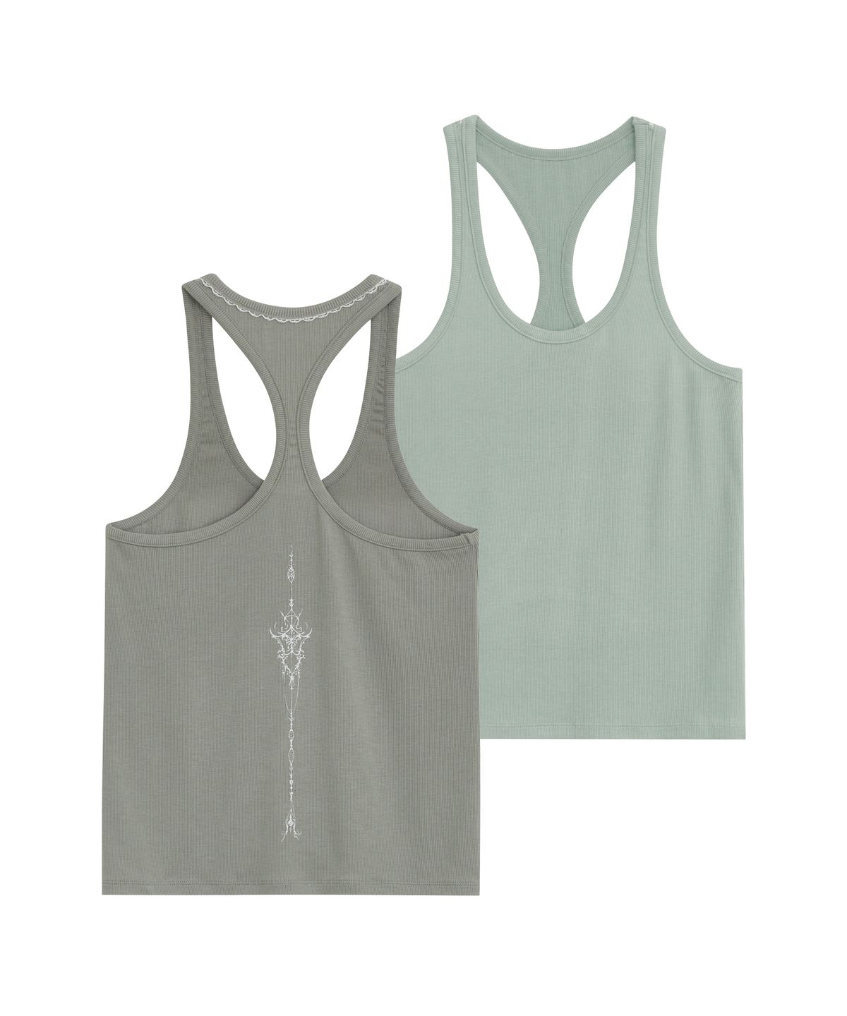 데프가먼츠(DEFGARMENTS) TATTOO SYMBOL SLEEVELESS [2COLOR]
