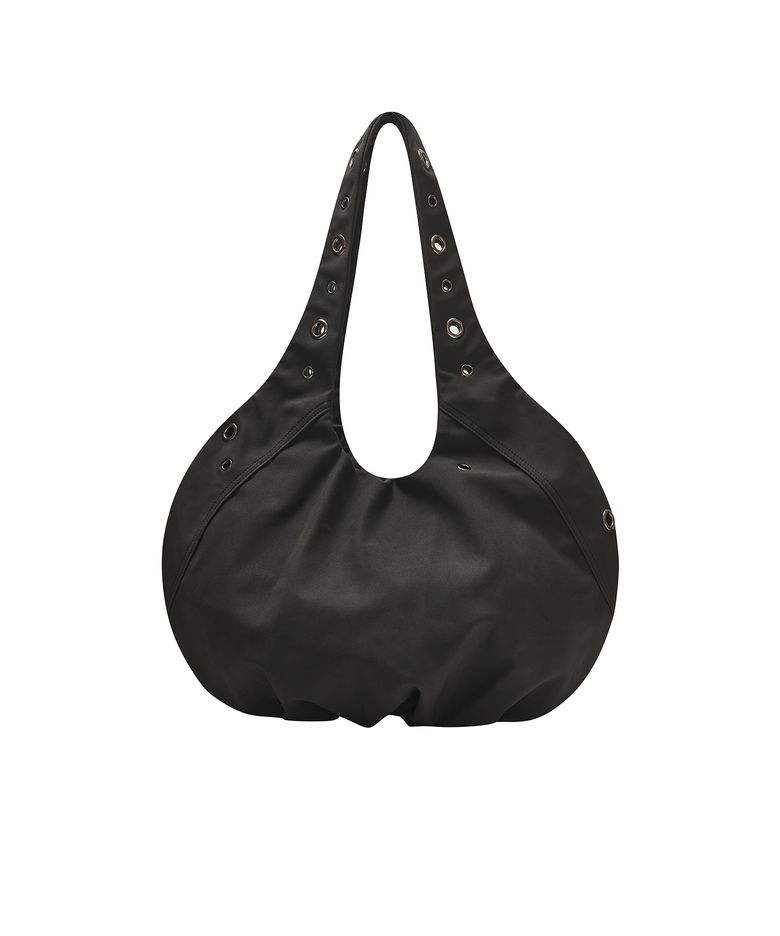 SUEDE EYELET DIM BAG [3COLOR]