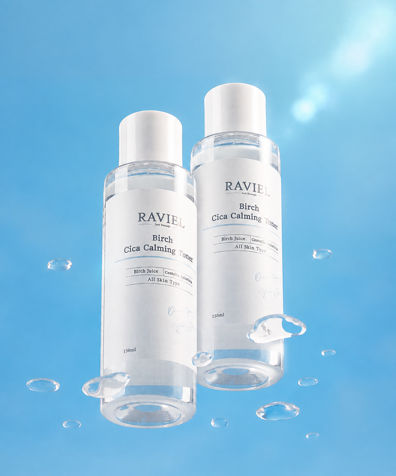 [2EA] 자작나무수액50% 시카토너 병풀 급속진정 붉은기완화 수분충전 150ml
