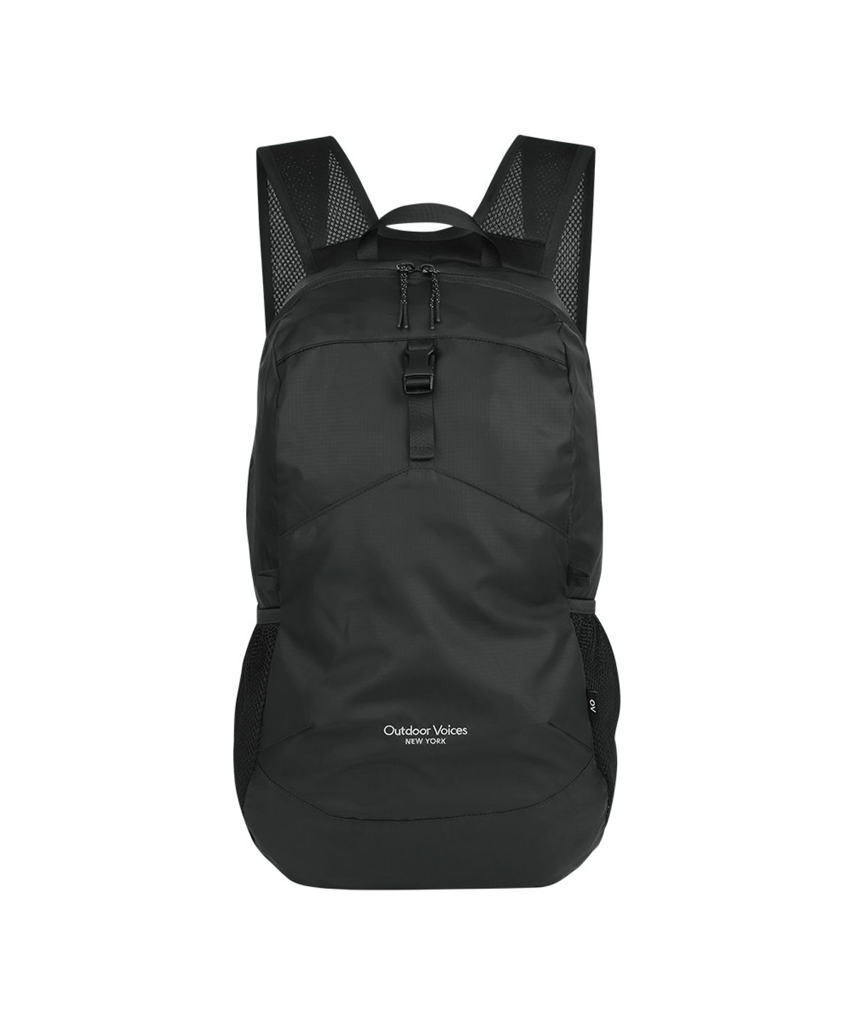 아웃도어 보이스(OUTDOOR VOICES) OV LIGHTWEIGHT BACKPACK (BLACK)