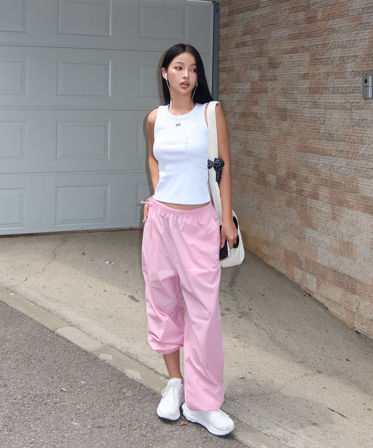 아웃도어 보이스(OUTDOOR VOICES) (W)STRETCH JOGGER PANTS (PINK)