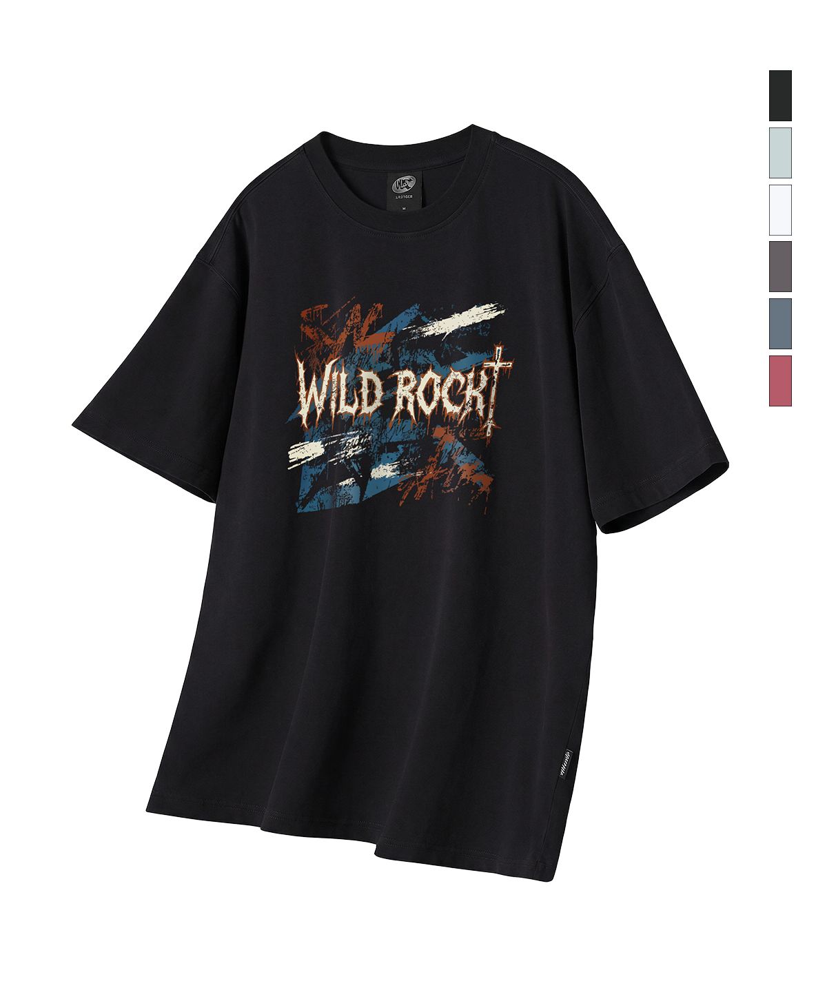 와일드락(WILDROCK) Wild Jack  쿨코튼 오버핏 반팔 티셔츠