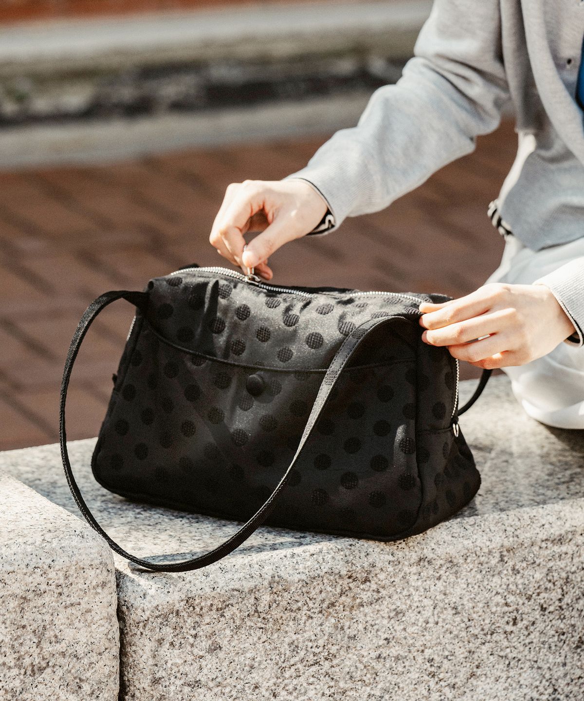 아이띵소(ITHINKSO) TIDY BOSTON SHOULDER 타이디 보스턴 숄더