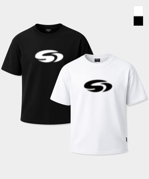 [짐웨어] BLUR LOGO GIANT T-SHIRTS (2컬러)