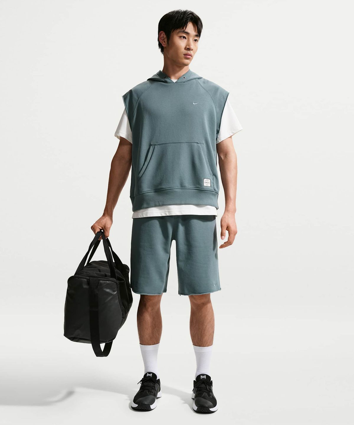 나이키(NIKE) N.A.C. 드라이 핏 플리스 트레이닝 쇼츠 W - 미네랄 슬레이트:페일 아이보리:미네랄 슬레이트 / IF2800-382