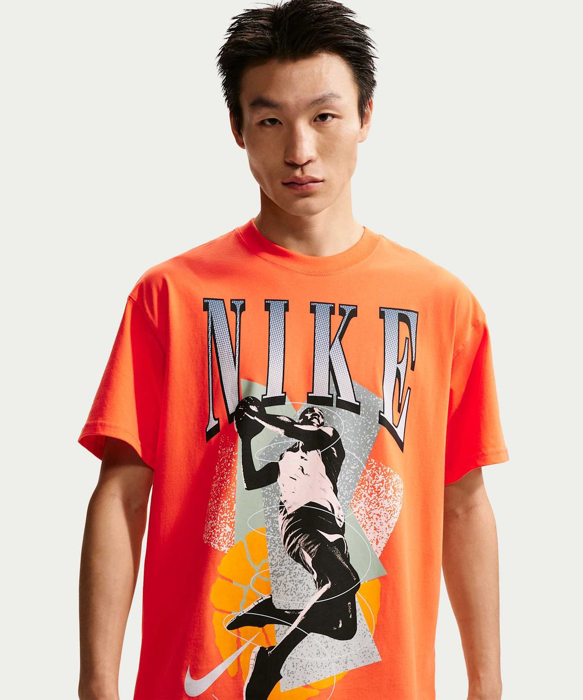 나이키(NIKE) 농구 티셔츠 M - 터프 오렌지 / IH4132-842