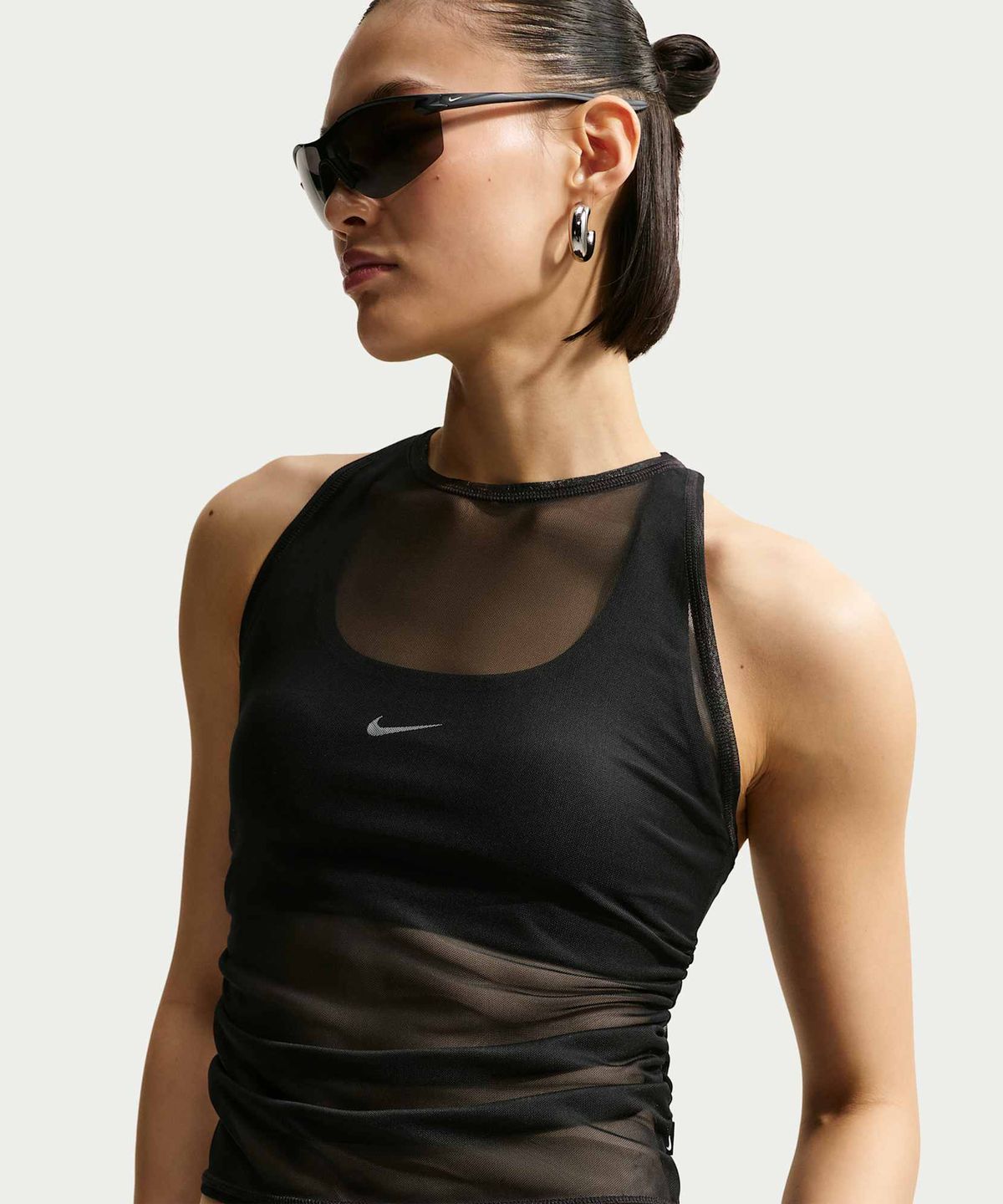 나이키(NIKE) 스포츠웨어 타이트 시어 탱크 탑 W - 블랙:세일 / IR1676-010