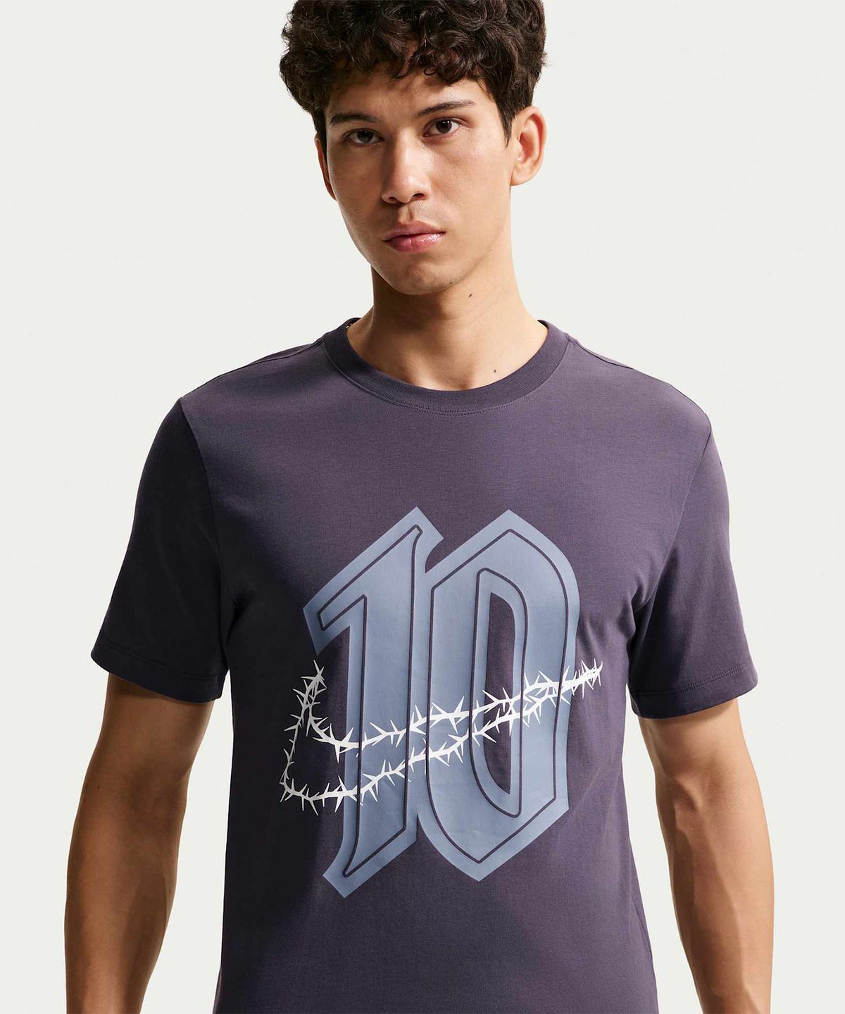 나이키(NIKE) 스포츠웨어 티셔츠 M - 다크 레이즌 / IR6903-573