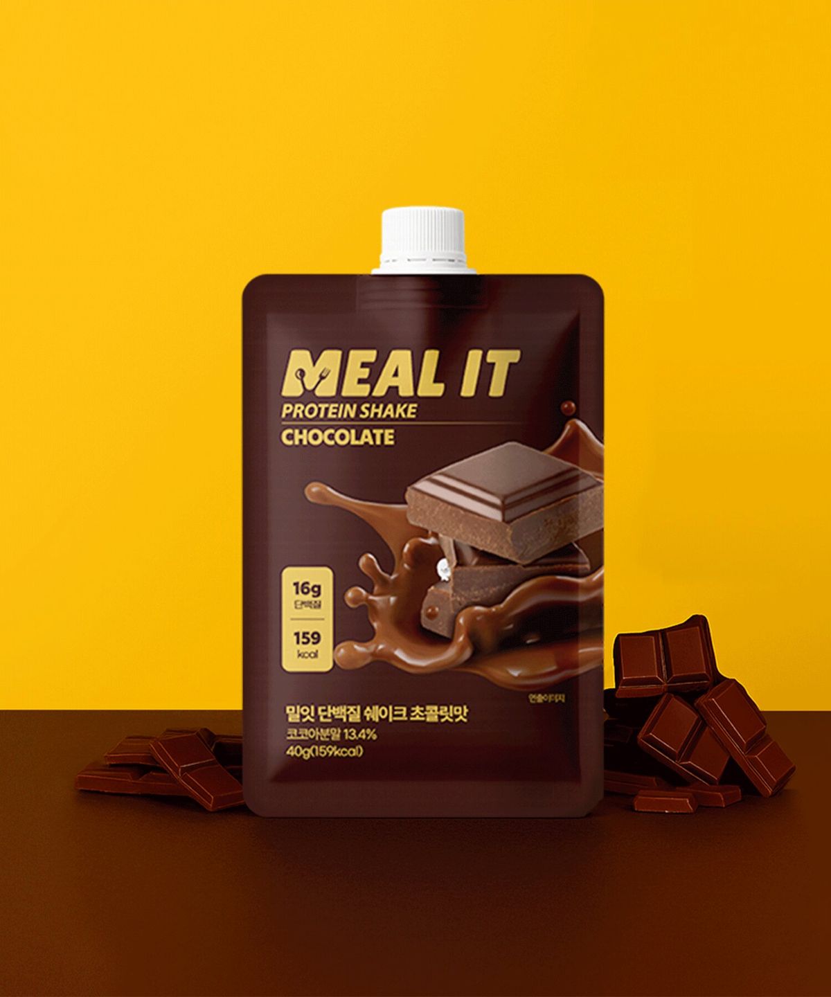 밀잇(MEAL IT) 단백질 쉐이크 40g 초콜릿맛