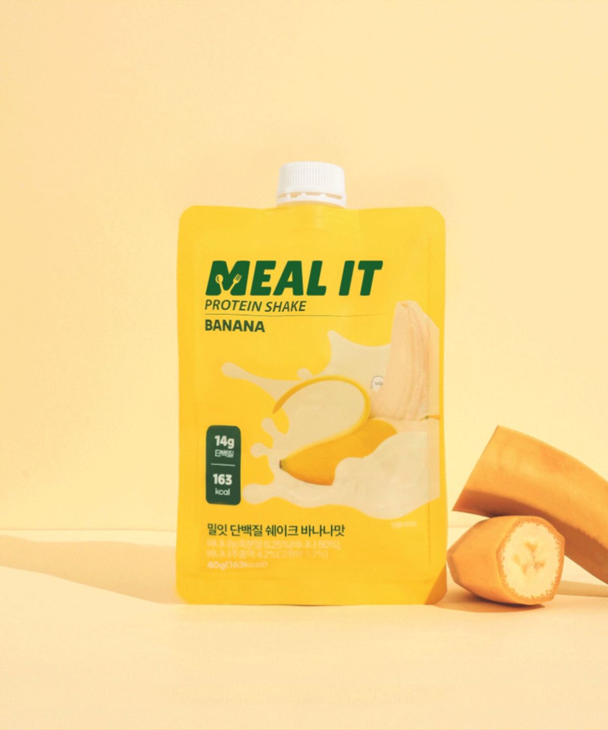 밀잇(MEAL IT) 단백질 쉐이크 40g 바나나맛