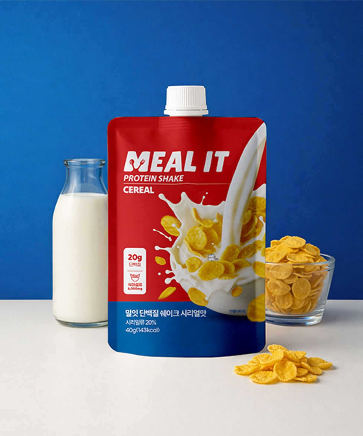 밀잇(MEAL IT) 단백질 쉐이크 40g 시리얼맛