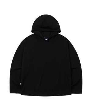 드라이 하이브리드 롱슬리브 후디 - 블랙