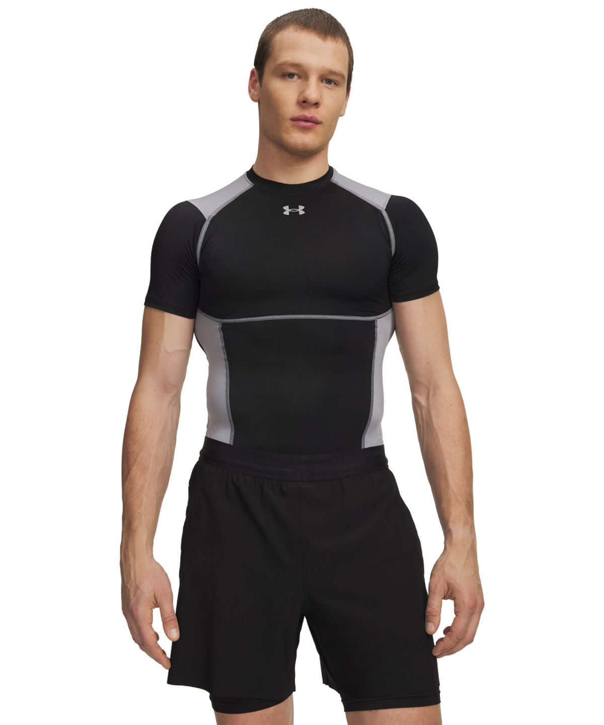 언더아머(UNDERARMOUR) 히트기어 엘리트 컴프레션 반팔 6015382-008