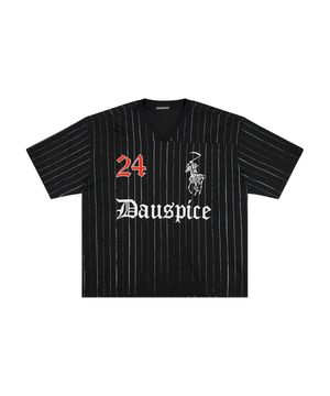 BB STRIPE FOOTBALL JERSEY Black
