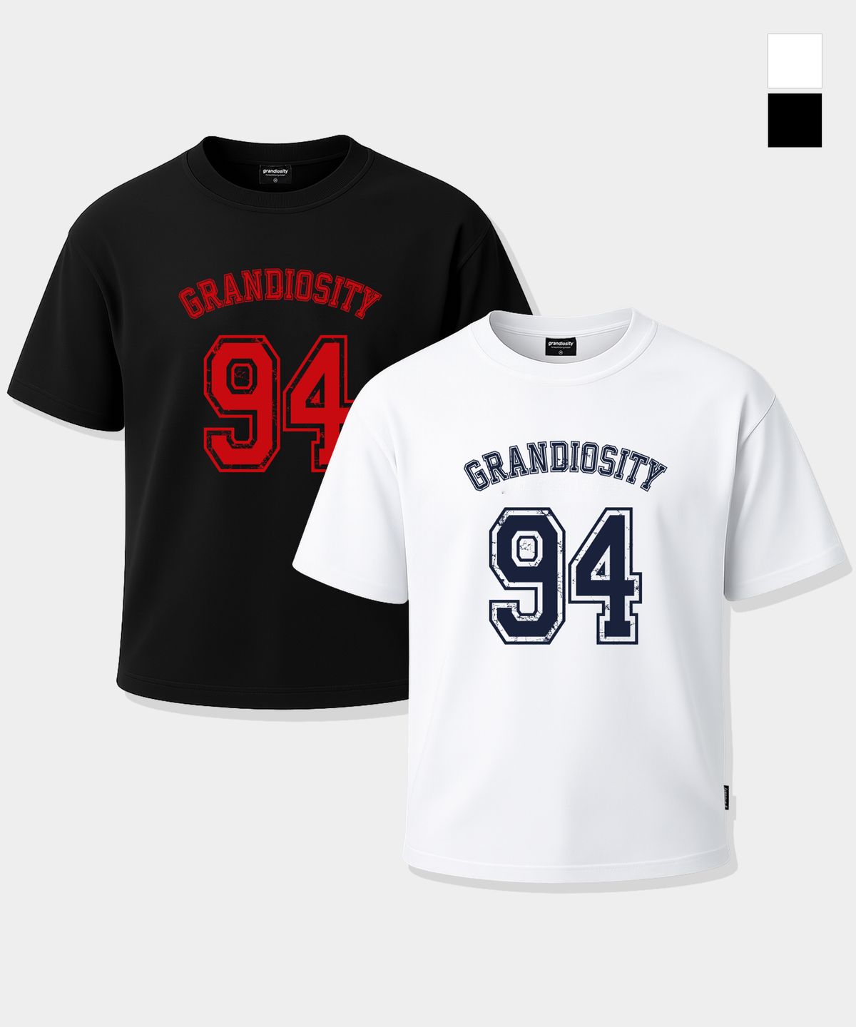 그랜디오시티(GRANDIOSITY) [짐웨어] 94 LOGO GIANT T-SHIRTS (2컬러)