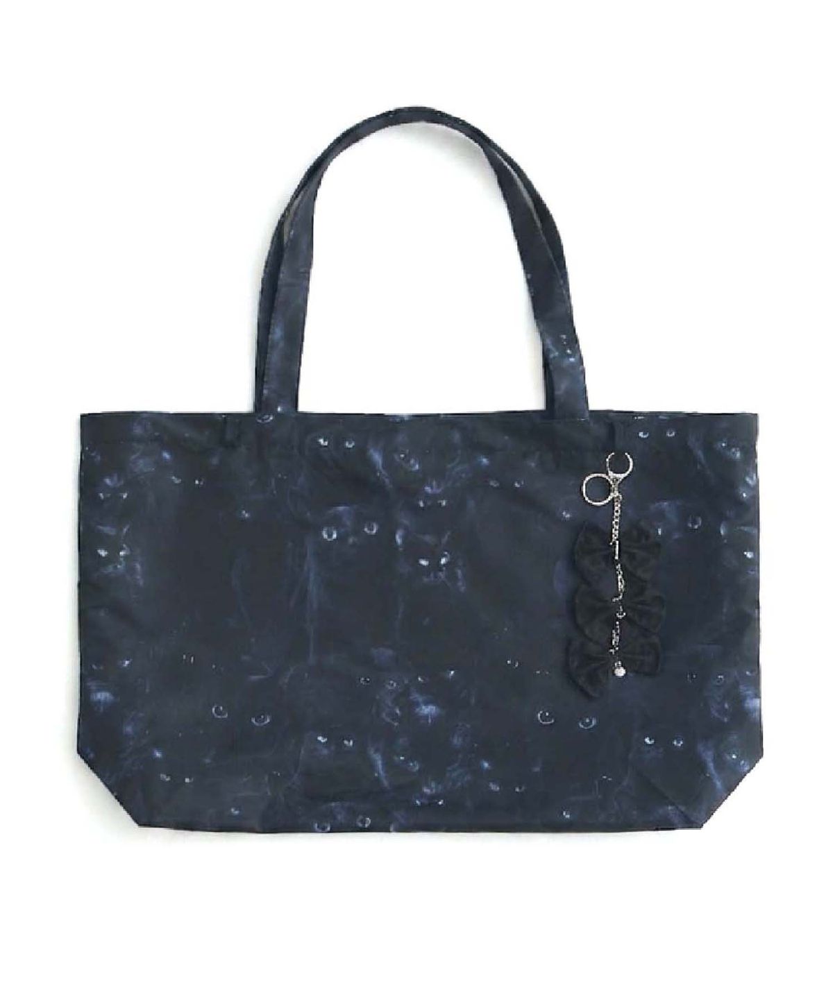 무아르모아(MOIREMOA) Midnight Feline Big Bag-Black