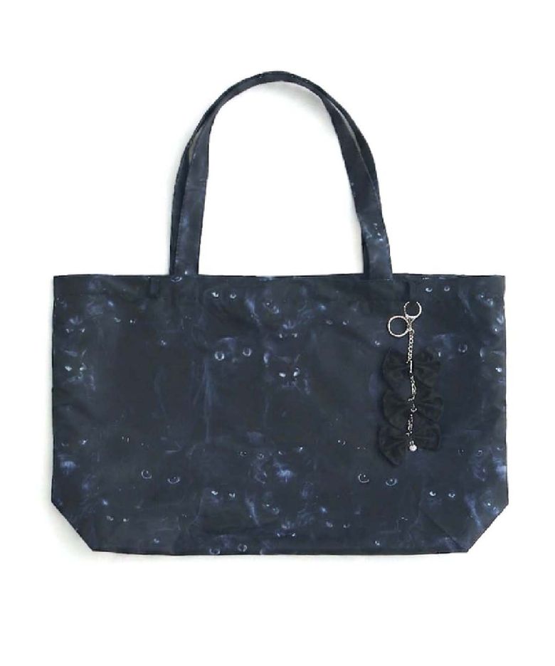 Midnight Feline Big Bag-Black