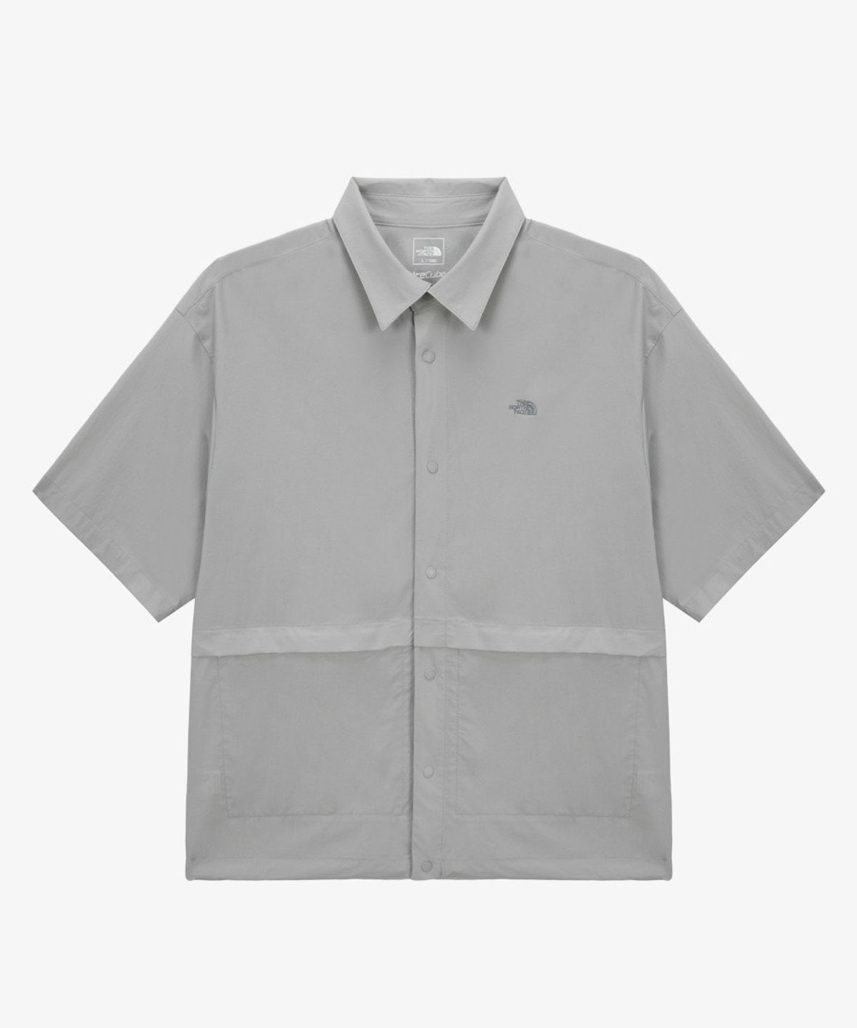 노스페이스(THE NORTH FACE) NH8SS22C 남성 아이스큐브 반팔 셔켓 GRAY