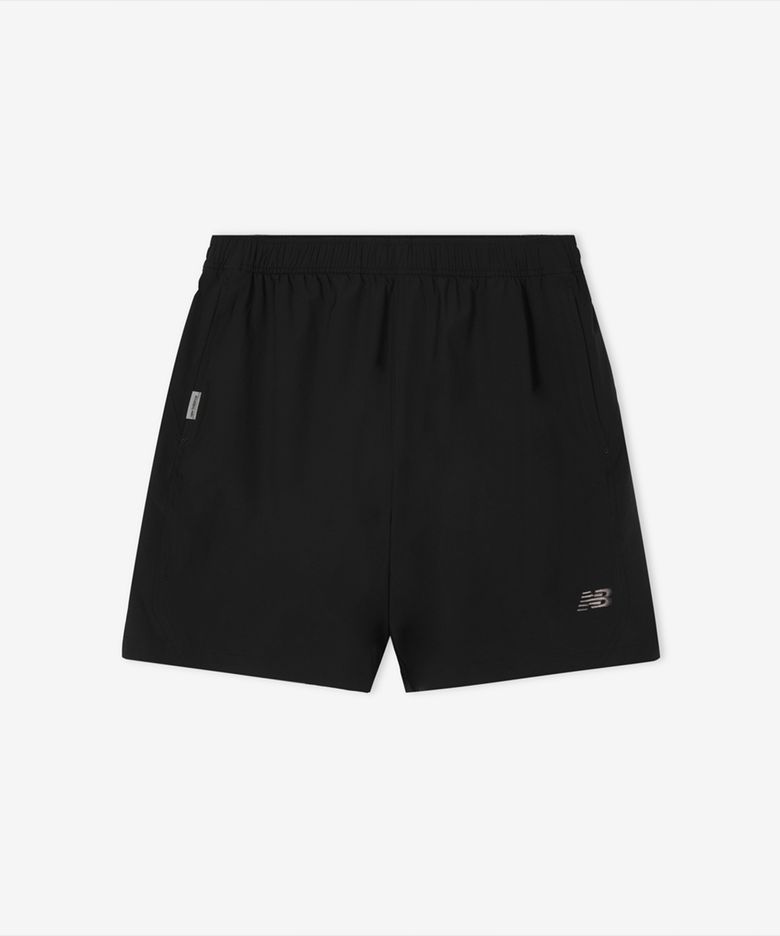 NBNVG31603 / UNI FROZEN ESSENTIAL 4.5부 쇼츠 (BLACK)