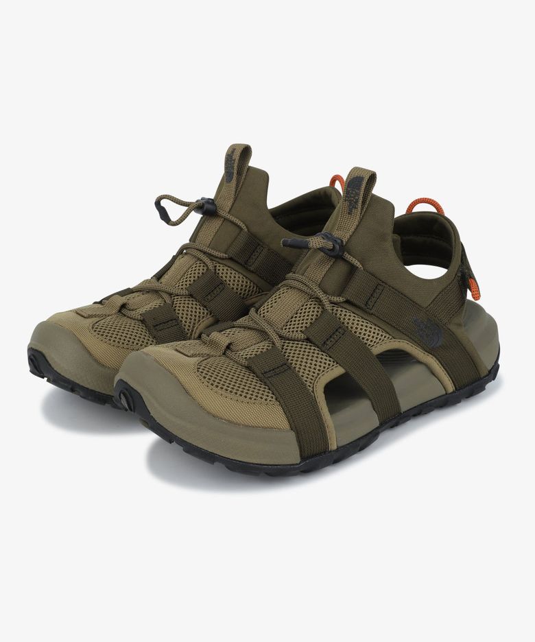 NS82S63L 남성 익스플로어 캠프 샨달 GREEN