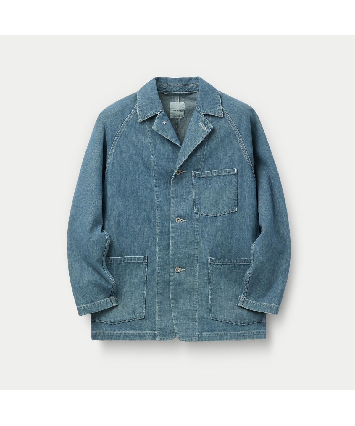 시리즈(SERIES) SAGE DE CRET 11oz 데님 커버올 재킷 SVJAM26554INX