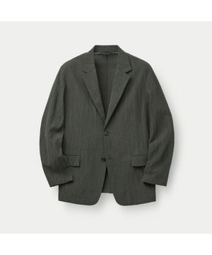 (SET UP) 크리즈 오버핏 자켓 SAJAM26401KHX