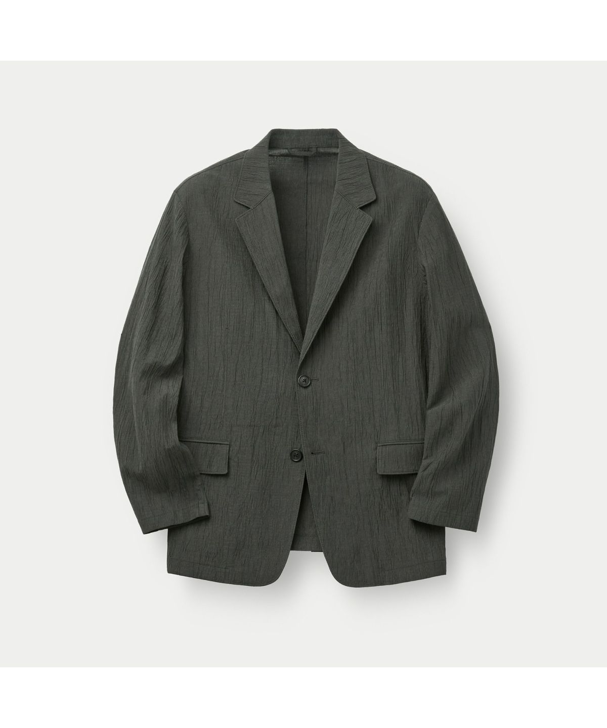 시리즈(SERIES) (SET UP) 크리즈 오버핏 자켓 SAJAM26401KHX