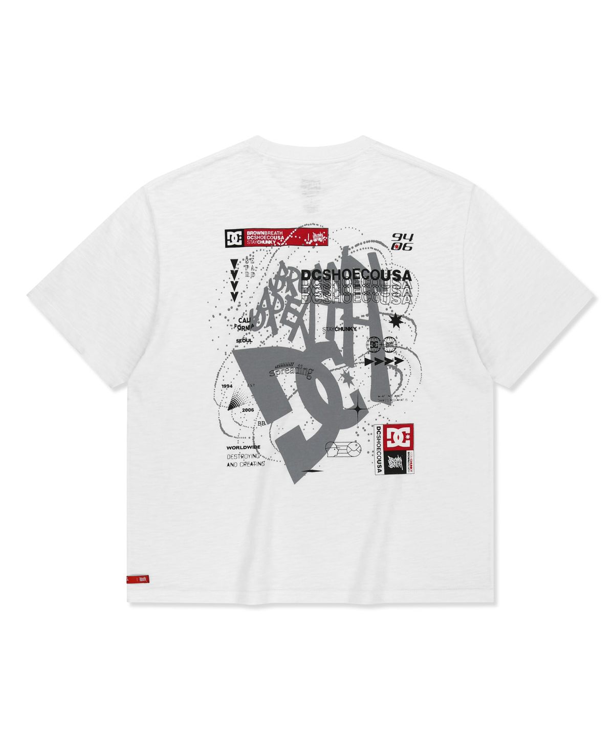 브라운브레스(BROWNBREATH) BXD SYMBOL TEE - WHITE