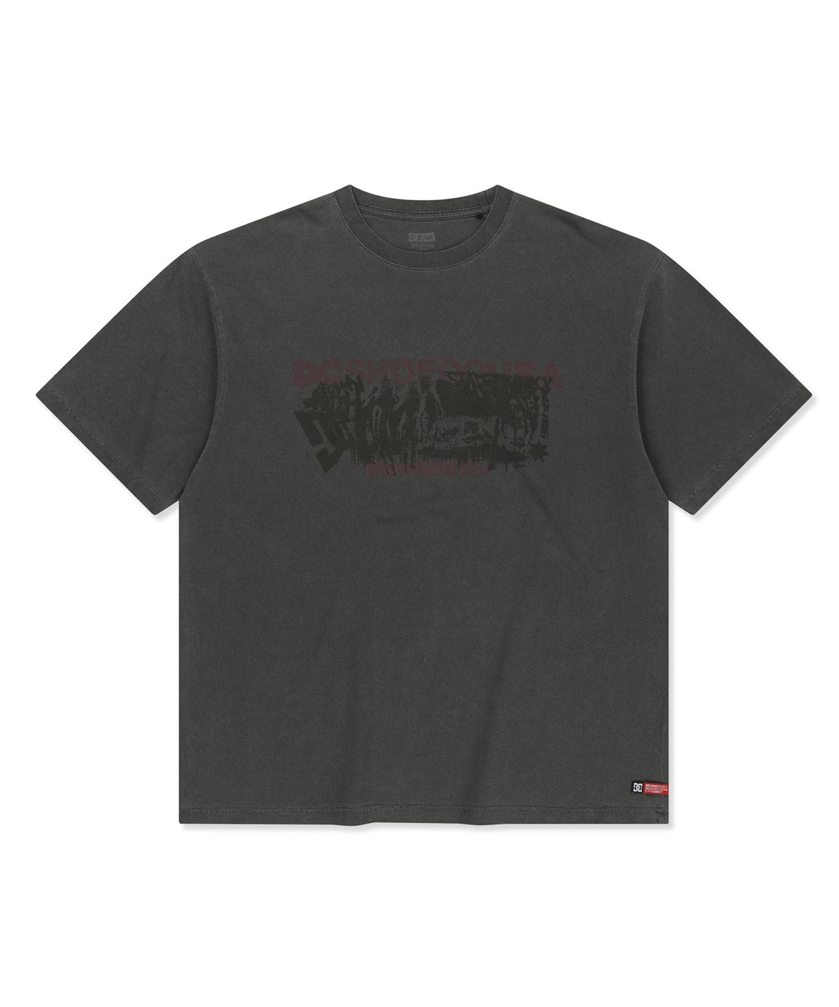 브라운브레스(BROWNBREATH) BXD CHUNKY PIGMENT TEE - CHARCOAL