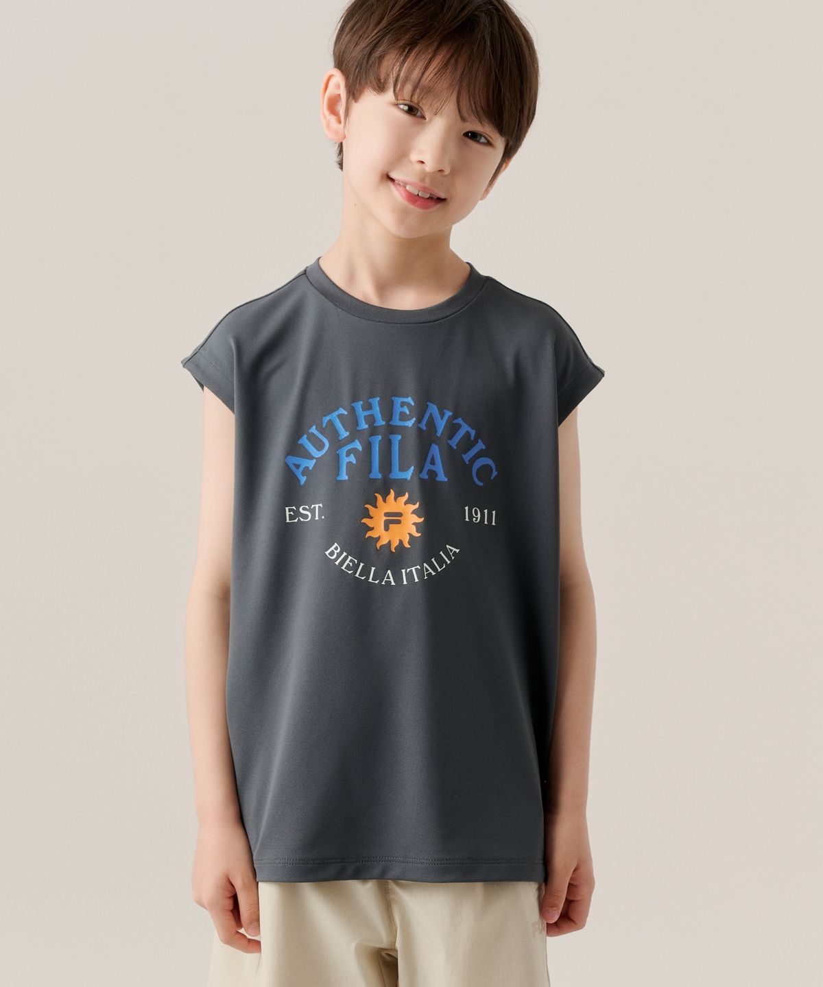 휠라 키즈(FILA KIDS) Coldwave NATURE 쿨 슬리브리스