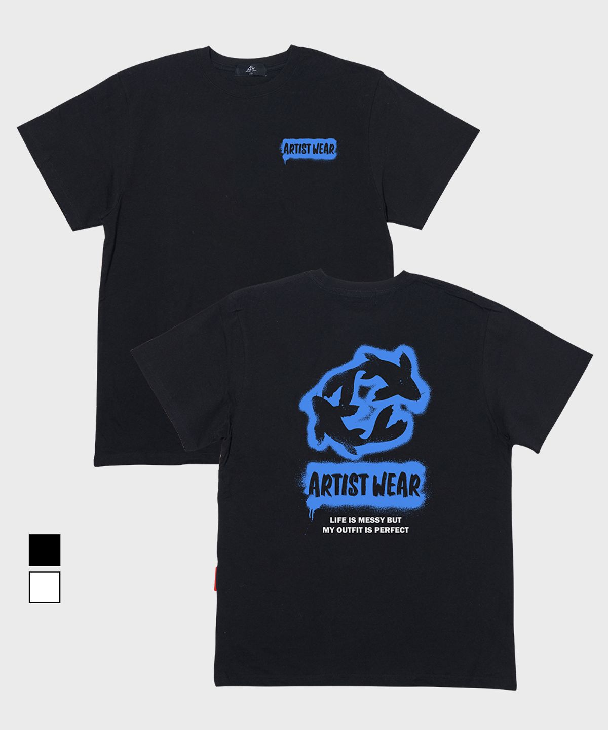 아티스트웨어(ARTISTWEAR) [ATW] 블루코이 반팔티 - 2COLOR