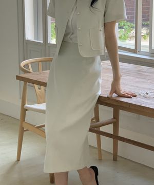 뮤에 롱 스커트