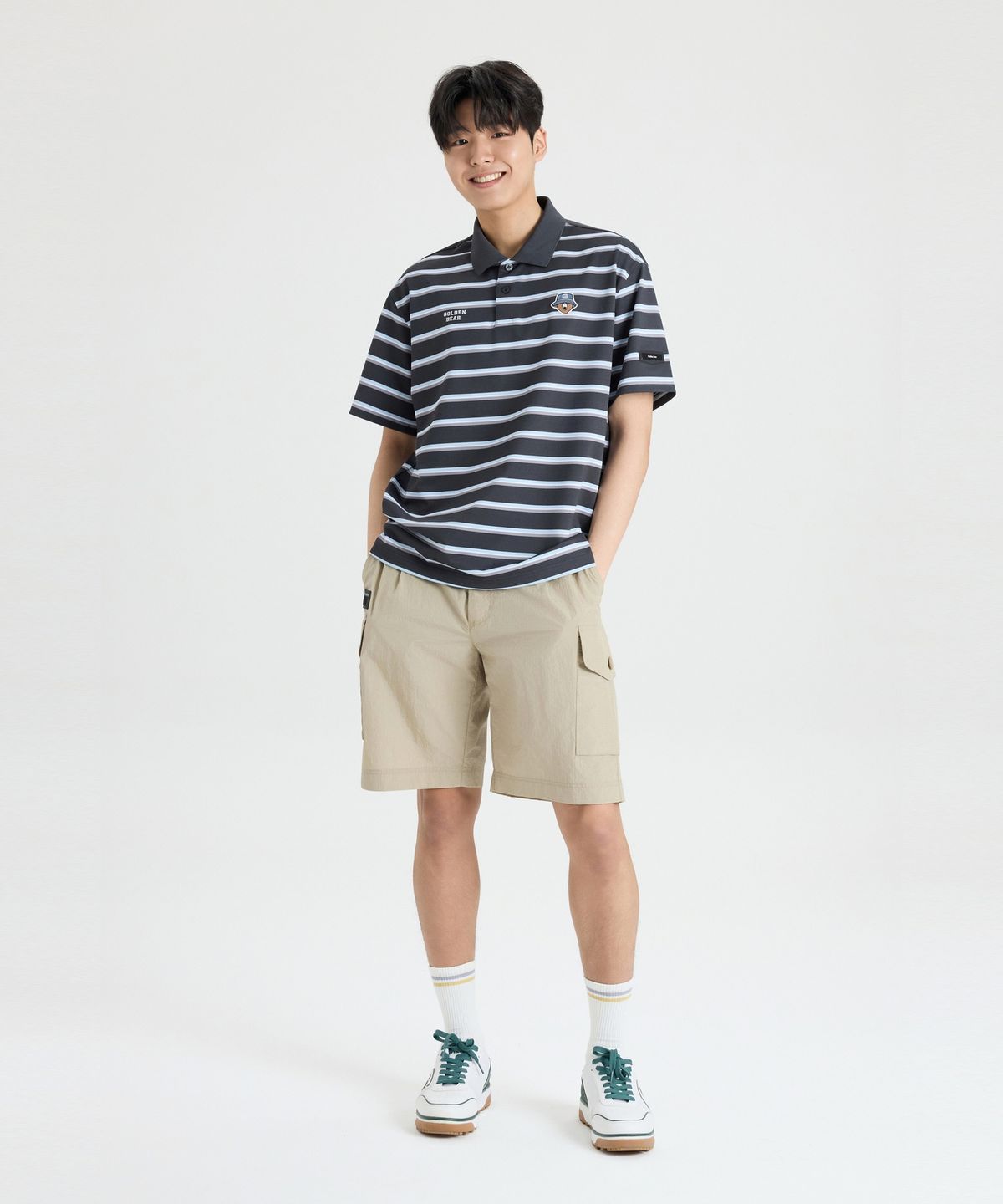 골든베어(GOLDEN BEAR) (M) Ripstop Bermuda Pants G4PAM26345BEX