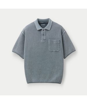 (셋업) 와플 다잉 반팔 스웻 SATAM26881CHX