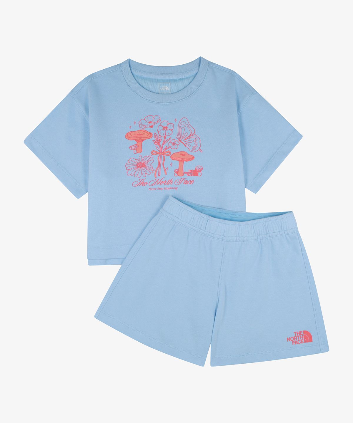 노스페이스 키즈(THE NORTH FACE KIDS) 걸즈 리보니 세트 NT7US34U_LBL