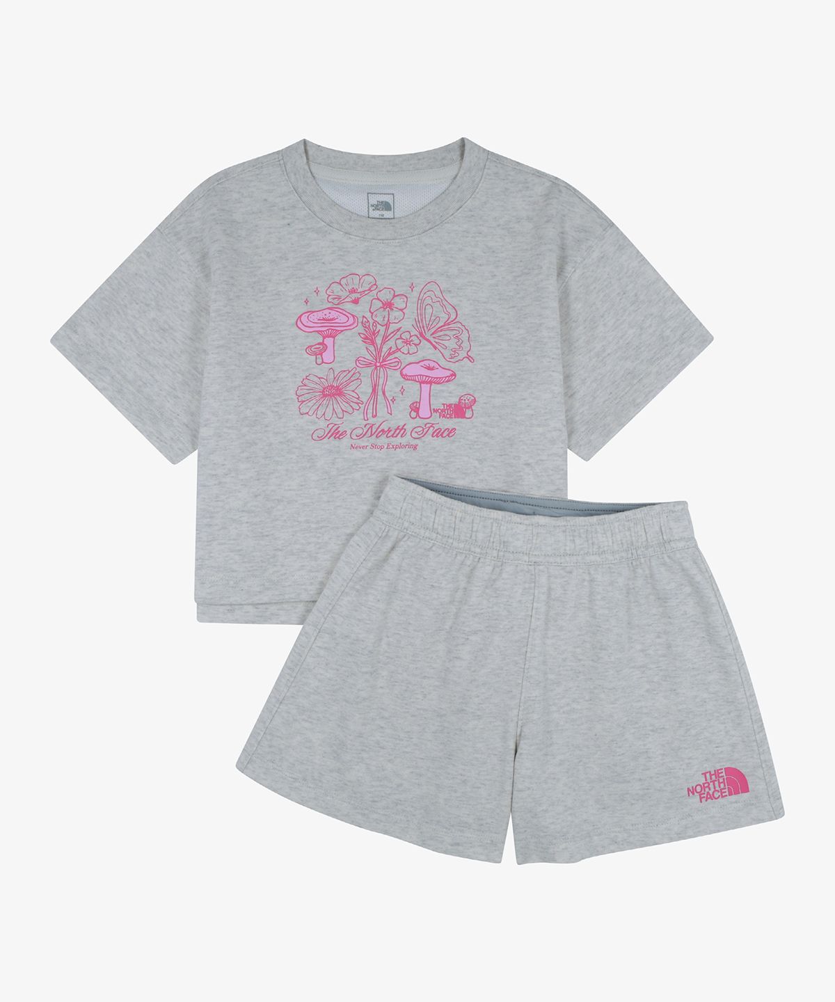 노스페이스 키즈(THE NORTH FACE KIDS) 걸즈 리보니 세트 NT7US34S_OAT