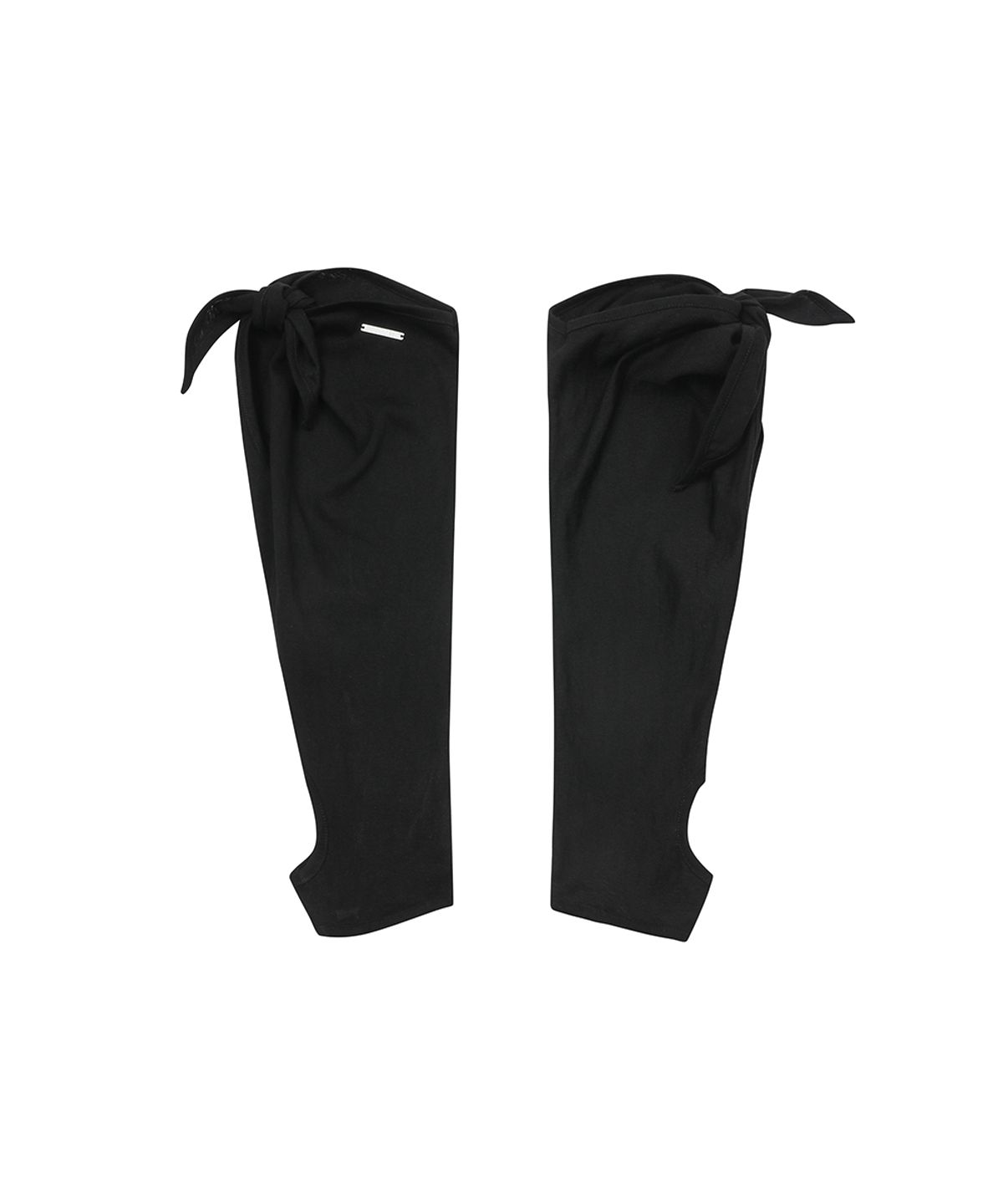 미세키서울(MISEKI SEOUL) Cawl tie knee socks BLACK