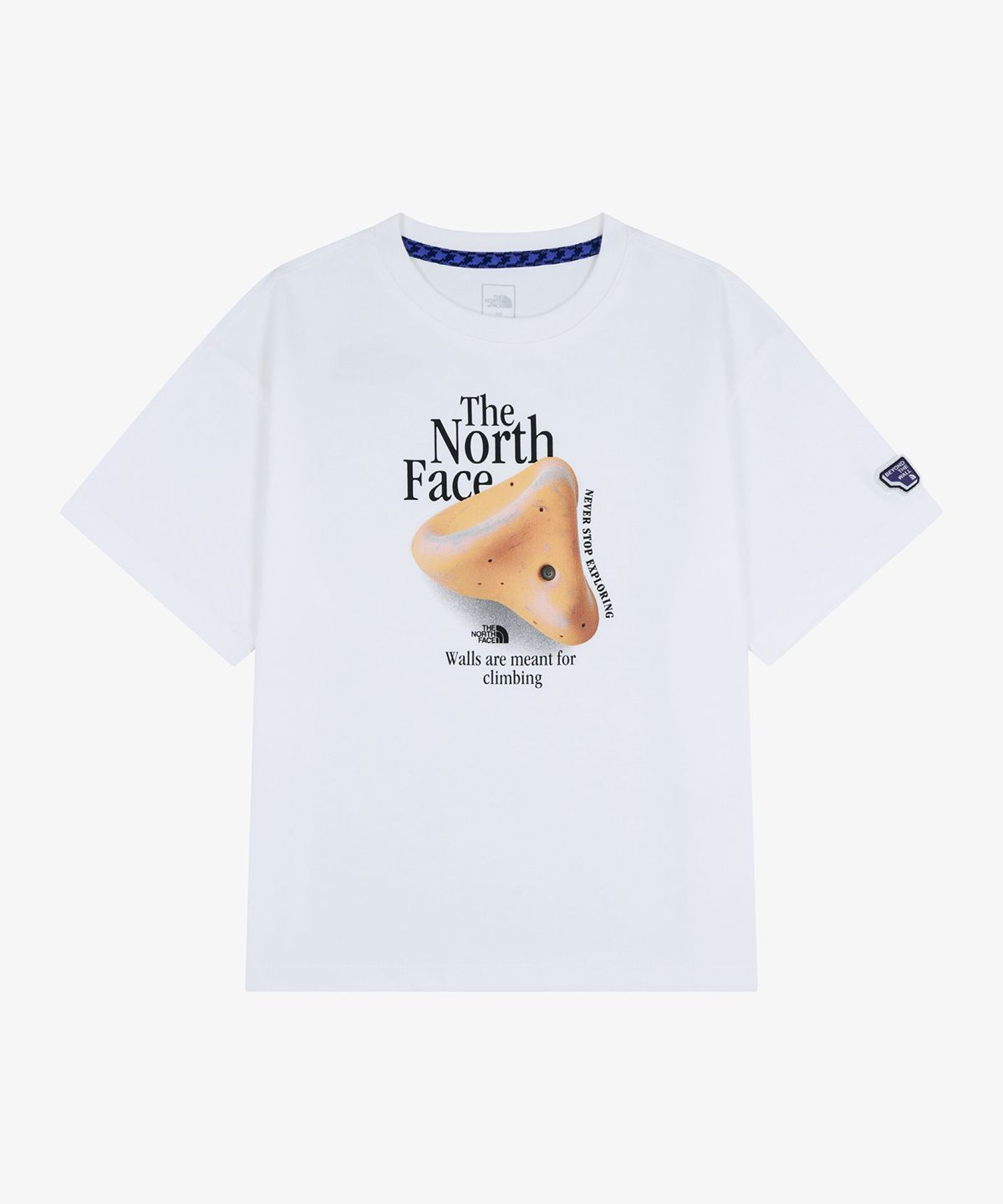 노스페이스 키즈(THE NORTH FACE KIDS) 키즈 업홀드 반팔 티 NT7US02S_WHT